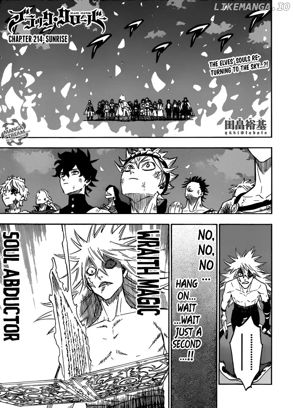 Black Clover chapter 214 image 01